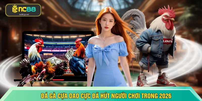 Đá gà cựa dao cực đã hút người chơi trong 2026