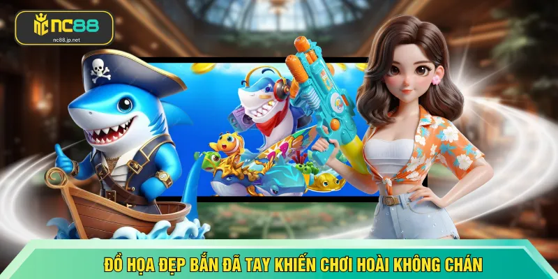 Đồ họa đẹp bắn đã tay khiến chơi hoài không chán
