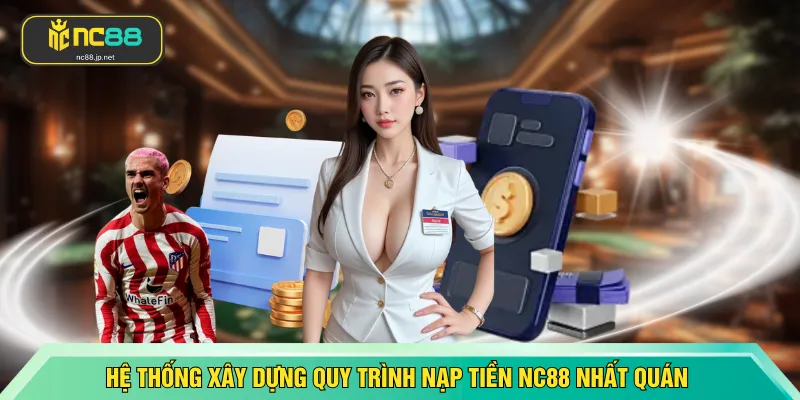 Hệ thống xây dựng quy trình nạp tiền NC88 nhất quán 