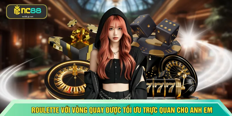 Roulette với các vòng quay được tối ưu trực quan cho anh em